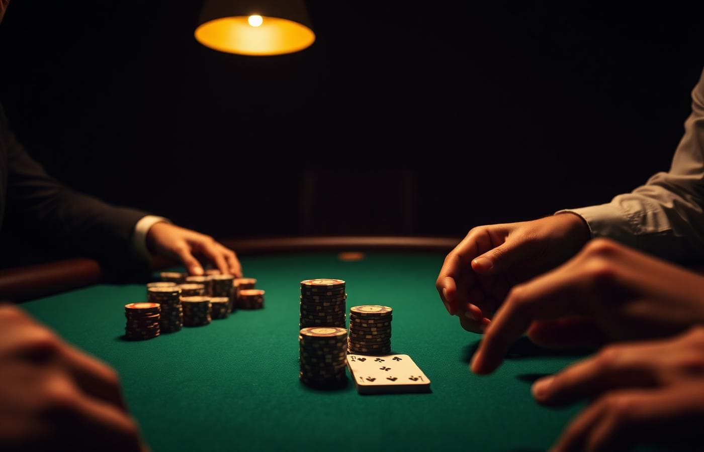 Mesa da Noite do Pôquer